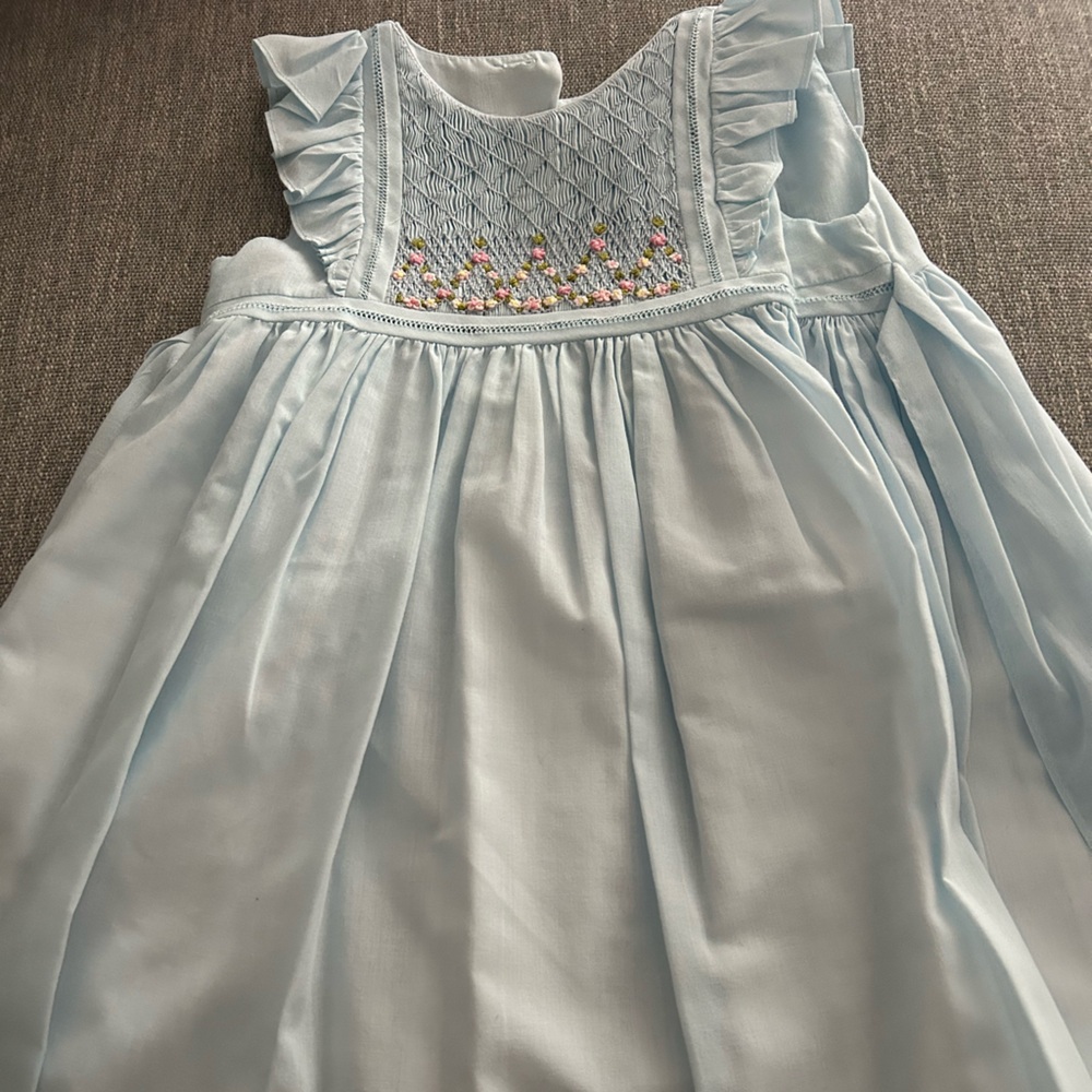 Luli and Me. Powder Blue Dress. Size 4t